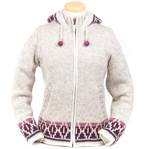 Women's fleece lined outlet sweater