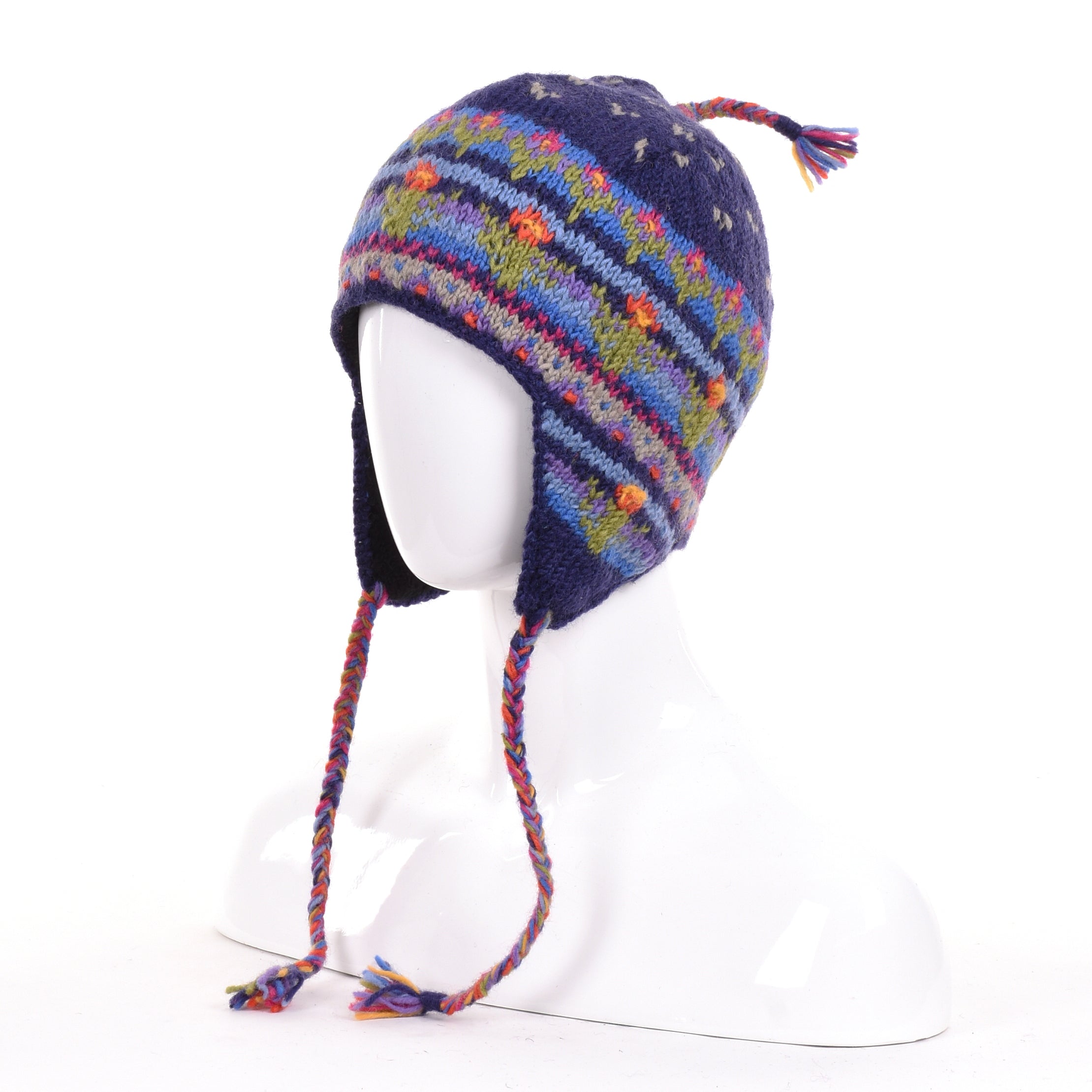 Beanie cap with ear flaps on sale