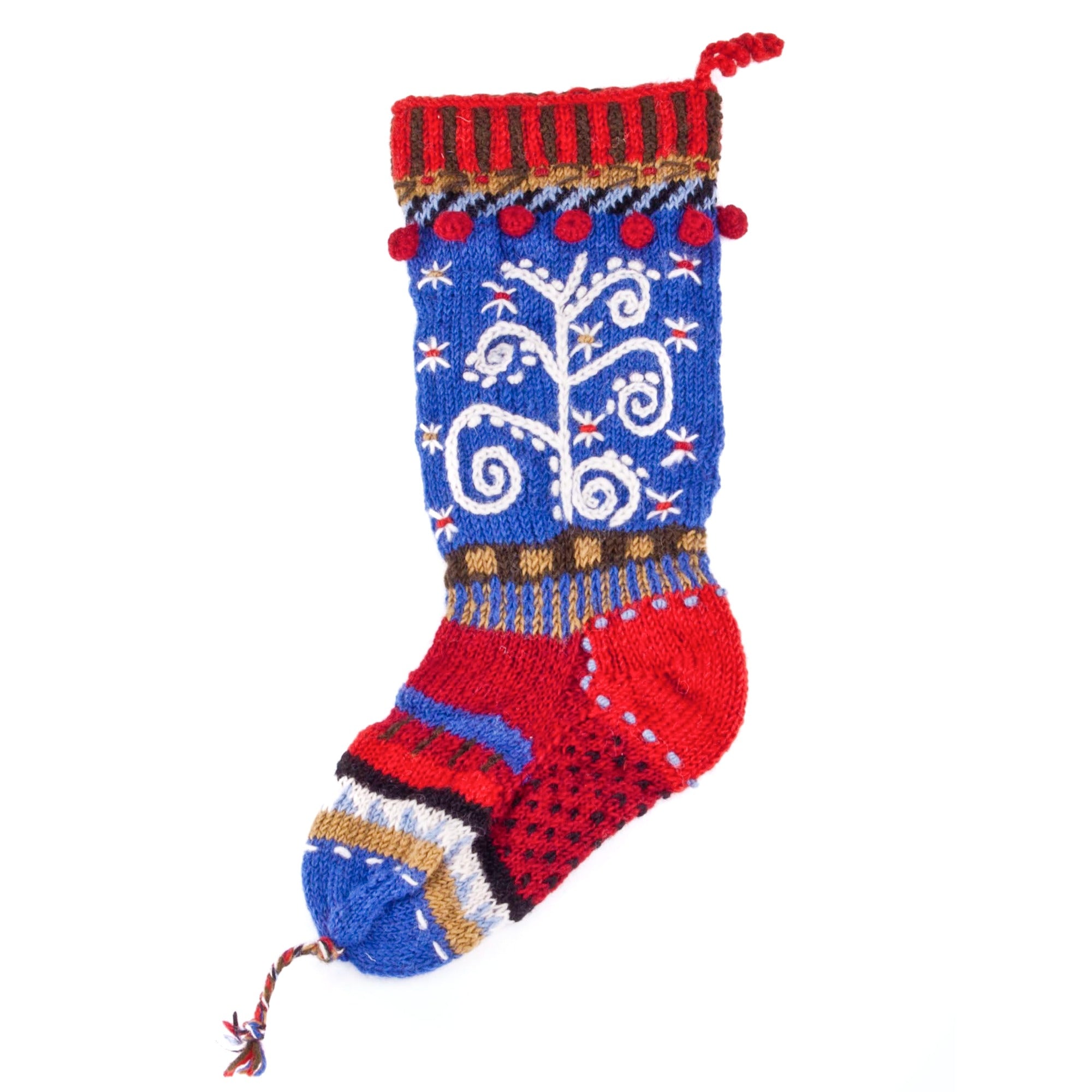 Icicle Christmas Stocking